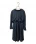 La TOTALITE (ラ ト―タリテ) カシュクールシャツワンピース ネイビー サイズ:36：7000円