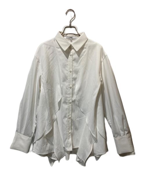 UN3D.（アンスリード）UN3D. (アンスリード) WAVE RAFFLE PT ホワイト サイズ:Mの古着・服飾アイテム