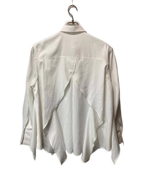 UN3D.（アンスリード）UN3D. (アンスリード) WAVE RAFFLE PT ホワイト サイズ:Mの古着・服飾アイテム