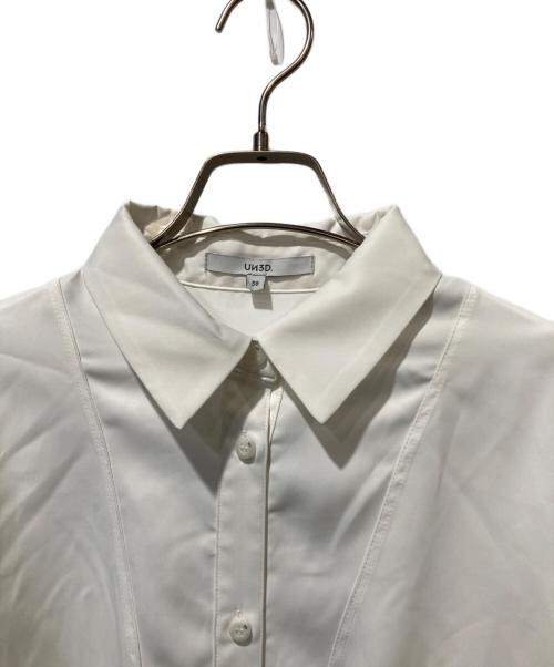 UN3D.（アンスリード）UN3D. (アンスリード) WAVE RAFFLE PT ホワイト サイズ:Mの古着・服飾アイテム