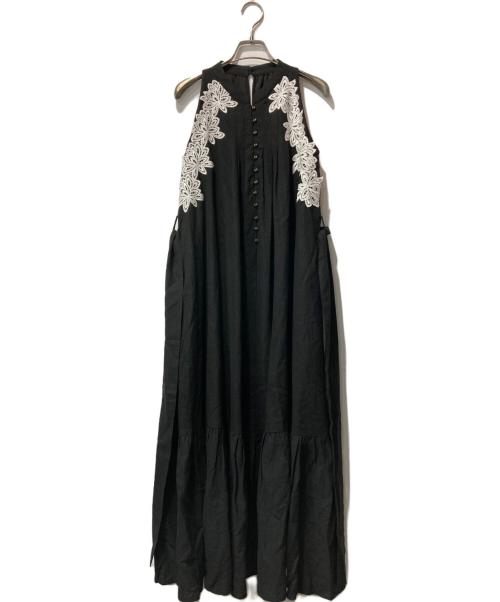 HER LIP TO（ハーリップトゥ）Her lip to (ハーリップトゥ) Notting Hill Belted Dress ブラック サイズ:Sの古着・服飾アイテム