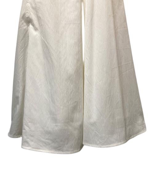 HER LIP TO（ハーリップトゥ）Her lip to (ハーリップトゥ) Papillon Stripe Shirt Dress ホワイト サイズ:Mの古着・服飾アイテム