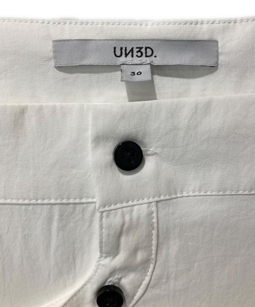 UN3D.（アンスリード）UN3D. (アンスリード) PATTERN MIX SHIRT CAMISOLE ホワイト サイズ:36の古着・服飾アイテム