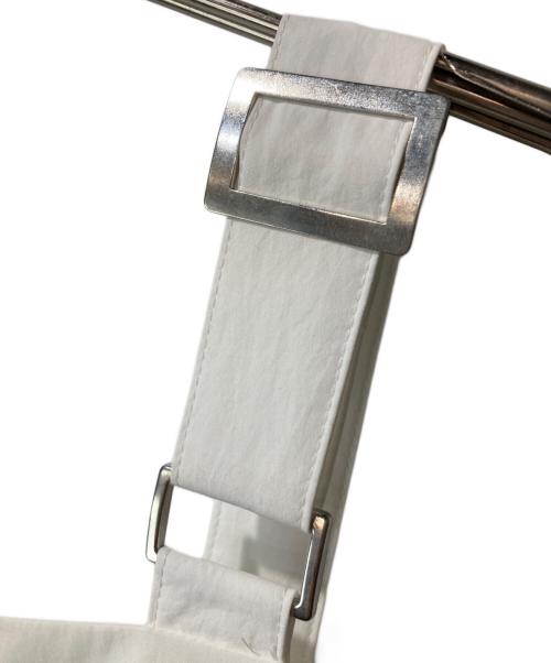 UN3D.（アンスリード）UN3D. (アンスリード) PATTERN MIX SHIRT CAMISOLE ホワイト サイズ:36の古着・服飾アイテム