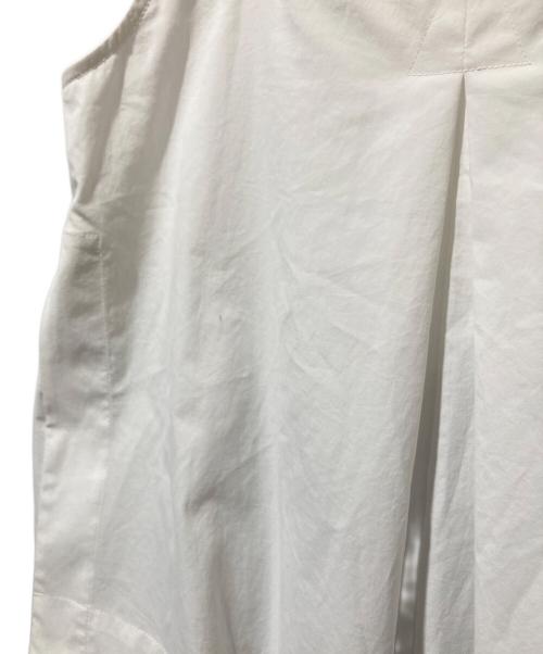 UN3D.（アンスリード）UN3D. (アンスリード) PATTERN MIX SHIRT CAMISOLE ホワイト サイズ:36の古着・服飾アイテム