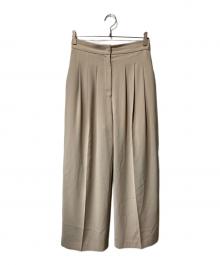 HER LIP TO（ハーリップトゥ）の古着「SoHo Wide-Leg Pants」｜ベージュ