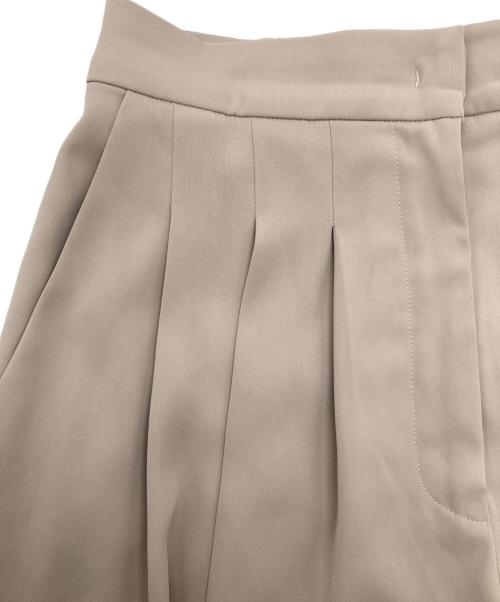 HER LIP TO（ハーリップトゥ）Her lip to (ハーリップトゥ) SoHo Wide-Leg Pants ベージュ サイズ:Mの古着・服飾アイテム