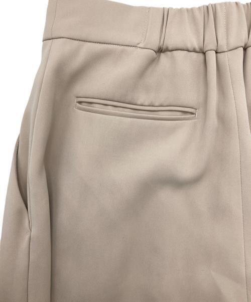 HER LIP TO（ハーリップトゥ）Her lip to (ハーリップトゥ) SoHo Wide-Leg Pants ベージュ サイズ:Mの古着・服飾アイテム