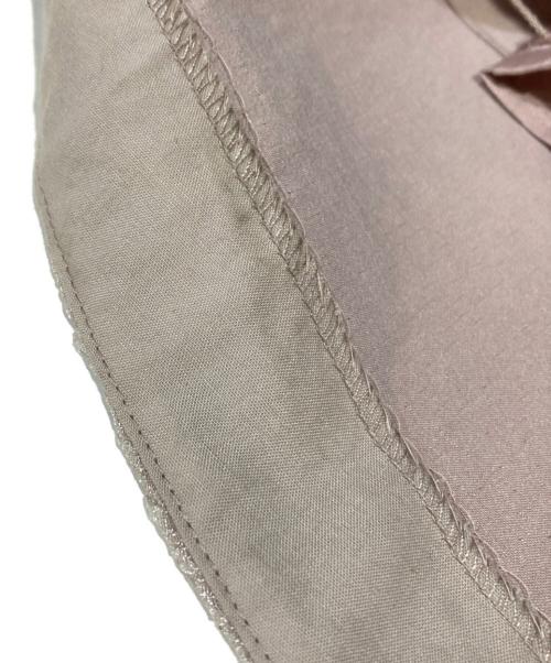 HER LIP TO（ハーリップトゥ）HER LIP TO (ハーリップトゥ) Twinkle Jacquard Volume Skirtトゥインクル ジャガード ボリューム スカート ベージュ サイズ:Mの古着・服飾アイテム