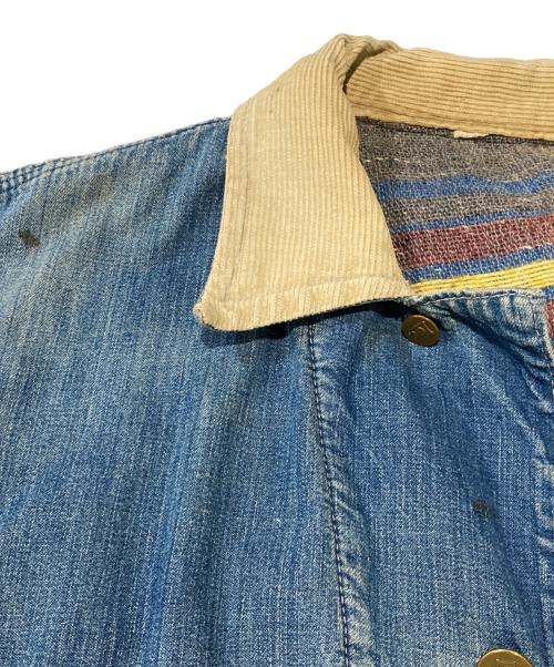 LEE（リー）LEE (リー) デニムカバーオールジャケット インディゴ サイズ:不明の古着・服飾アイテム