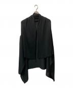 me ISSEY MIYAKEミーイッセイ ミヤケ）の古着「ロングベスト」｜ブラック