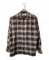 Ernie Palo（アーニーパロ）の古着「Rayon Check Shirt」｜ブラウン