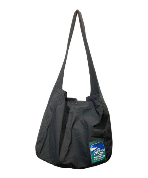 SEDAN ALL-PURPOSE（セダンオールパーパス）SEDAN ALL-PURPOSE (セダンオールパーパス) RIPSTOP SHOULDER BAG ブラックの古着・服飾アイテム