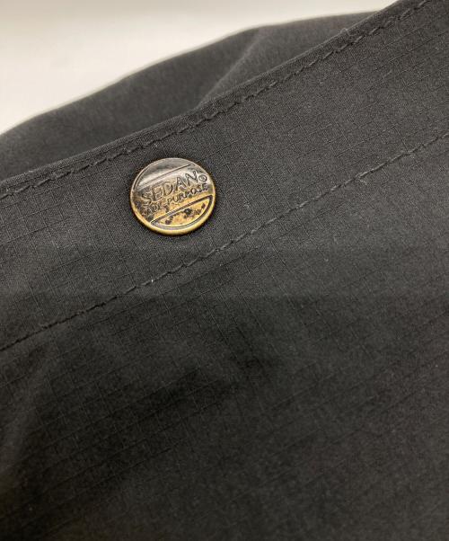 SEDAN ALL-PURPOSE（セダンオールパーパス）SEDAN ALL-PURPOSE (セダンオールパーパス) RIPSTOP SHOULDER BAG ブラックの古着・服飾アイテム