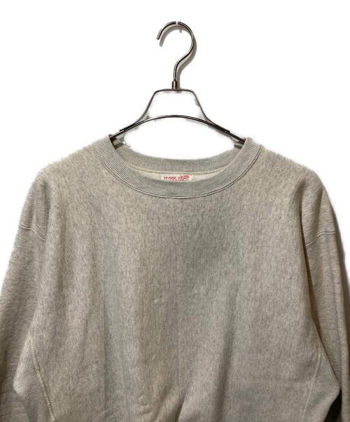 Champion REVERSE WEAVE（チャンピオン リバース ウィーブ）Champion REVERSE WEAVE (チャンピオン リバース ウィーブ) 2ND PATENT CREWNECK SWEATSHIRT グレー サイズ:XLの古着・服飾アイテム