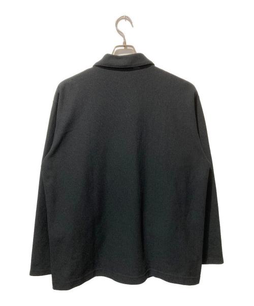 LACOSTE（ラコステ）LACOSTE (ラコステ) BEAUTY&YOUTH (ビューティーアンドユース) 別注シャツジャケット ブラック サイズ:Lの古着・服飾アイテム