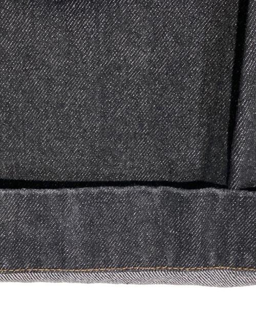 PAMEO POSE（パメオポーズ）PAMEO POSE (パメオポーズ) Laces-up Denim Baggy Trousers ブラック サイズ:Ｓの古着・服飾アイテム