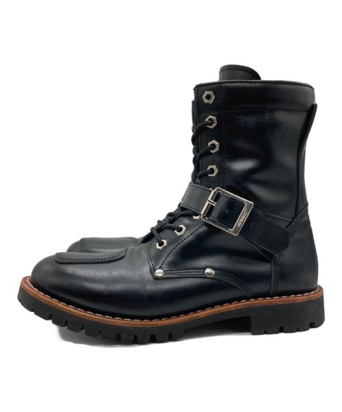 AVIREX（アヴィレックス）AVIREX (アヴィレックス) ライダースブーツ ブラック サイズ:24cmの古着・服飾アイテム