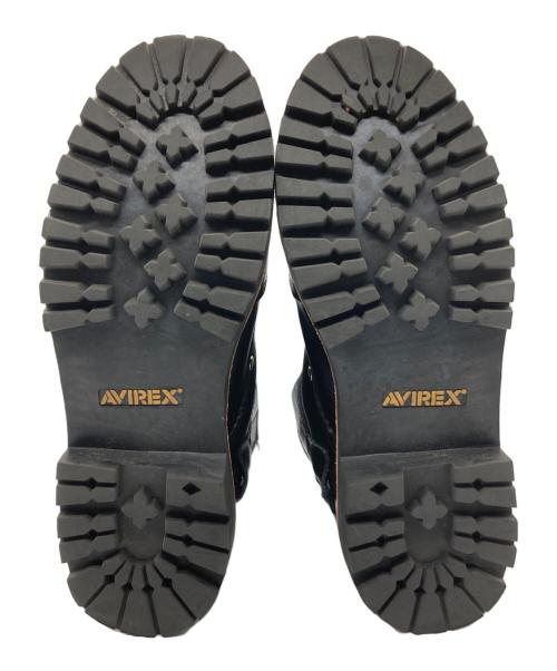 AVIREX（アヴィレックス）AVIREX (アヴィレックス) ライダースブーツ ブラック サイズ:24cmの古着・服飾アイテム