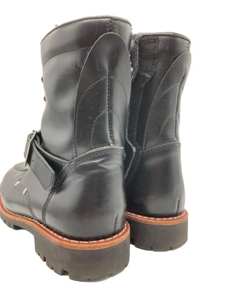 AVIREX（アヴィレックス）AVIREX (アヴィレックス) ライダースブーツ ブラック サイズ:24cmの古着・服飾アイテム