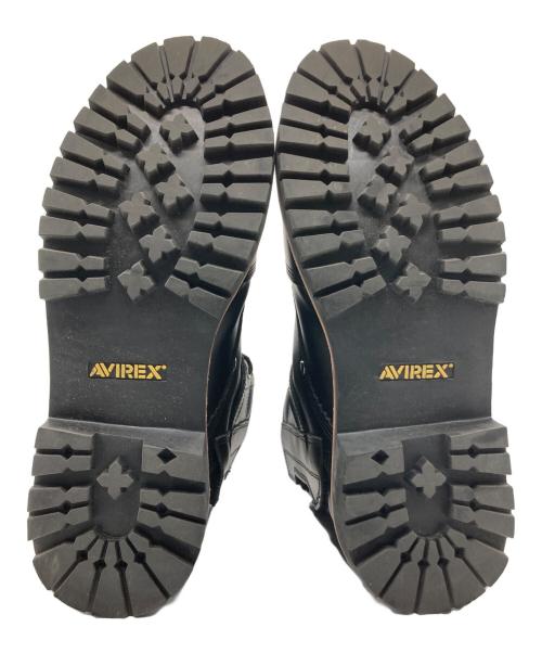 AVIREX（アヴィレックス）AVIREX (アヴィレックス) ライダースブーツ ブラック サイズ:28の古着・服飾アイテム