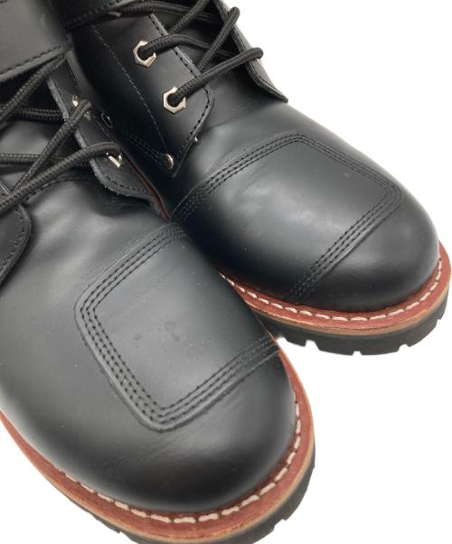 AVIREX（アヴィレックス）AVIREX (アヴィレックス) ライダースブーツ ブラック サイズ:28の古着・服飾アイテム