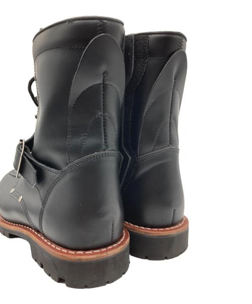 AVIREX（アヴィレックス）AVIREX (アヴィレックス) ライダースブーツ ブラック サイズ:28の古着・服飾アイテム