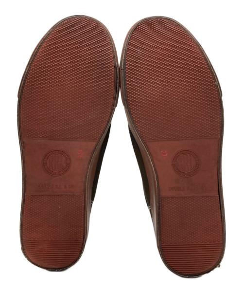 RRL（ダブルアールエル）RRL (ダブルアールエル) ハイカットキャンバススニーカー カーキ サイズ:9の古着・服飾アイテム