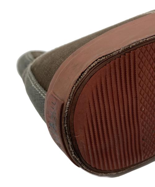 RRL（ダブルアールエル）RRL (ダブルアールエル) ハイカットキャンバススニーカー カーキ サイズ:9の古着・服飾アイテム