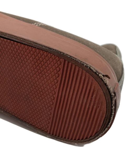 RRL（ダブルアールエル）RRL (ダブルアールエル) ハイカットキャンバススニーカー カーキ サイズ:9の古着・服飾アイテム