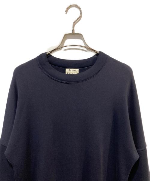 Acne studios（アクネ ストゥディオズ）Acne studios (アクネ ストゥディオズ) FOLKE スウェット　フォルケ　スウェット ネイビー サイズ:Sの古着・服飾アイテム