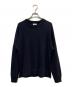 Acne studios（アクネ ストゥディオズ）の古着「FOLKE スウェット　フォルケ　スウェット」｜ネイビー