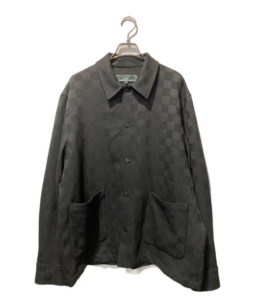 KITH（キス）KITH (キス) Boxy Collared Overshirt ブラック サイズ:Lの古着・服飾アイテム
