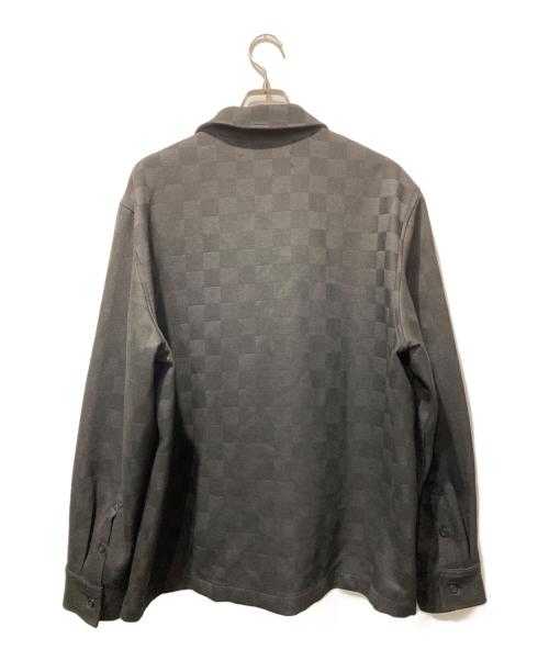 KITH（キス）KITH (キス) Boxy Collared Overshirt ブラック サイズ:Lの古着・服飾アイテム