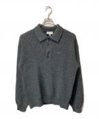 LACOSTEラコステ）の古着「ワッフルニットポロセーター」