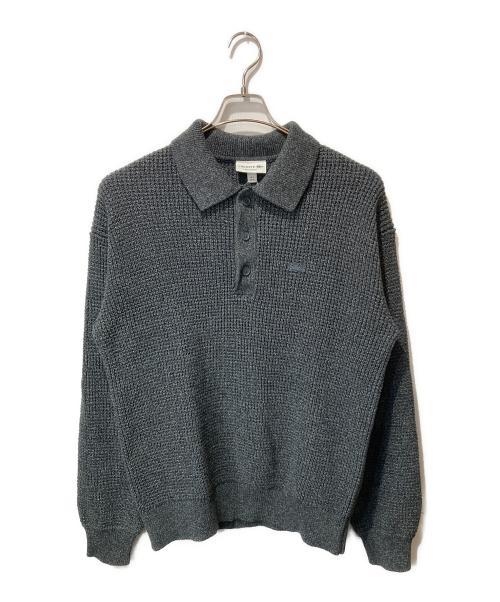 LACOSTE（ラコステ）LACOSTE (ラコステ) ワッフルニットポロセーター サイズ:3の古着・服飾アイテム