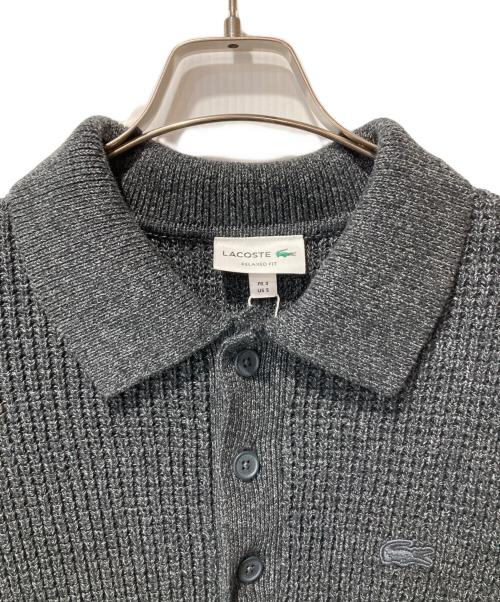 LACOSTE（ラコステ）LACOSTE (ラコステ) ワッフルニットポロセーター サイズ:3の古着・服飾アイテム