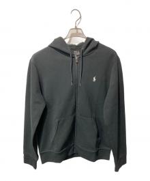 POLO RALPH LAUREN（ポロ・ラルフローレン）の古着「ジップパーカー」｜ブラック