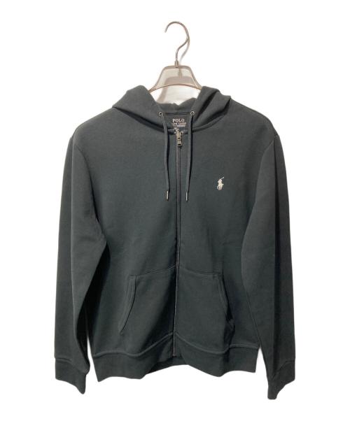 POLO RALPH LAUREN（ポロ・ラルフローレン）POLO RALPH LAUREN (ポロ・ラルフローレン) ジップパーカー ブラック サイズ:Ｍの古着・服飾アイテム