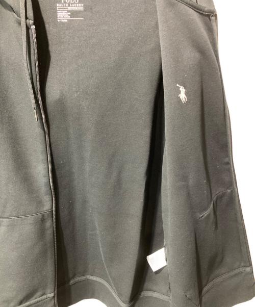 POLO RALPH LAUREN（ポロ・ラルフローレン）POLO RALPH LAUREN (ポロ・ラルフローレン) ジップパーカー ブラック サイズ:Ｍの古着・服飾アイテム