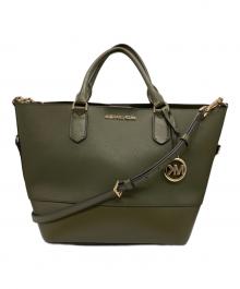 MICHAEL KORS（マイケル・コース）の古着「2WAYバッグ」｜カーキ