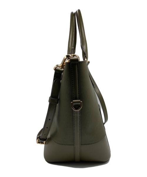MICHAEL KORS（マイケル・コース）MICHAEL KORS (マイケル・コース) 2WAYバッグ カーキの古着・服飾アイテム