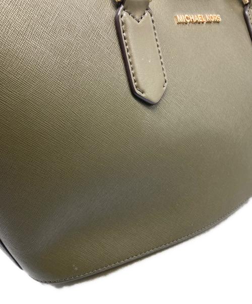 MICHAEL KORS（マイケル・コース）MICHAEL KORS (マイケル・コース) 2WAYバッグ カーキの古着・服飾アイテム