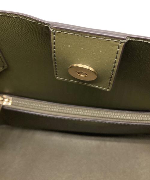 MICHAEL KORS（マイケル・コース）MICHAEL KORS (マイケル・コース) 2WAYバッグ カーキの古着・服飾アイテム