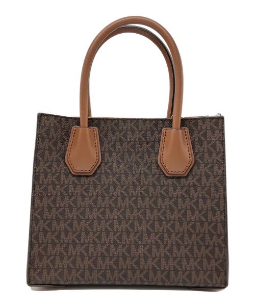MICHAEL KORS（マイケル・コース）MICHAEL KORS (マイケル・コース) 2WAYバッグ ブラウンの古着・服飾アイテム