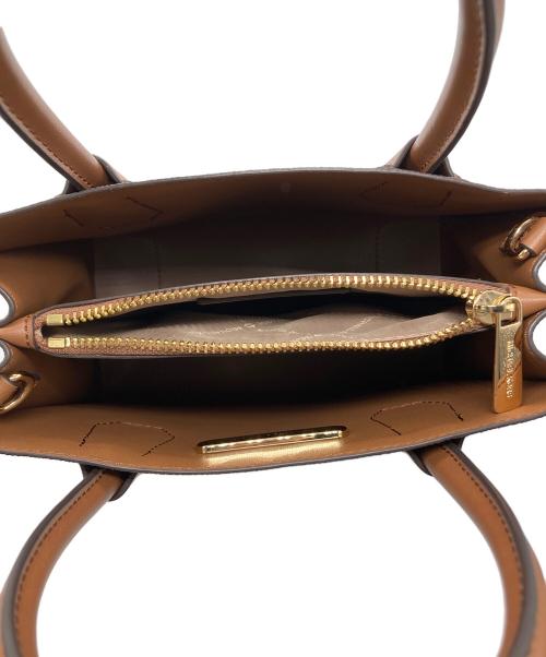 MICHAEL KORS（マイケル・コース）MICHAEL KORS (マイケル・コース) 2WAYバッグ ブラウンの古着・服飾アイテム