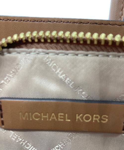 MICHAEL KORS（マイケル・コース）MICHAEL KORS (マイケル・コース) 2WAYバッグ ブラウンの古着・服飾アイテム