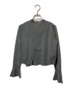 HER LIP TOハーリップトゥ）の古着「Herlipto Flared Sleeve Knit Set」｜グレー