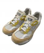 NEW BALANCE×paperboyニューバランス×ペーパーボーイ）の古着「ローカットスニーカー」｜アイボリー