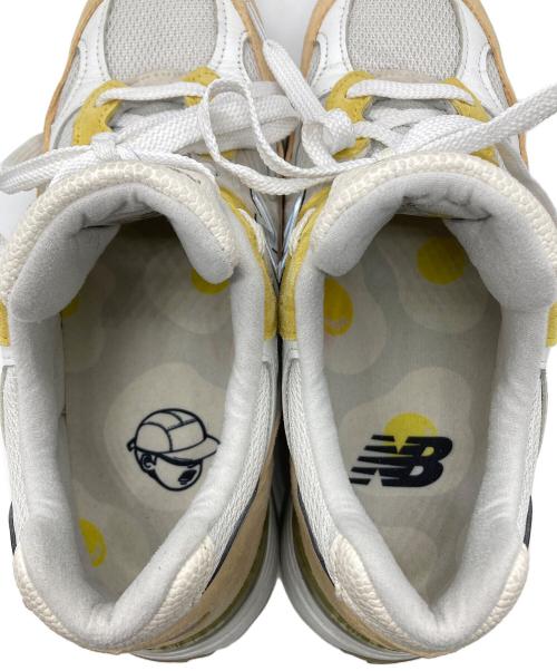 NEW BALANCE（ニューバランス）NEW BALANCE (ニューバランス) paperboy (ペーパーボーイ) ローカットスニーカー アイボリー サイズ:26.5の古着・服飾アイテム